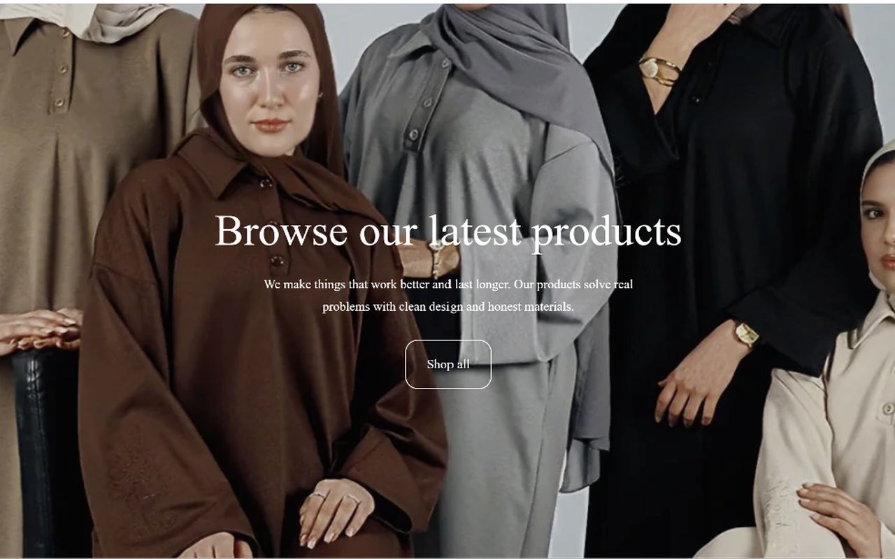 Aperçu de la boutique Shopify réalisée pour Re-Belles